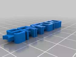 My Customized Message Keychain