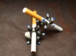 Nicotine - OpenSCAD generated from chemical SDF files