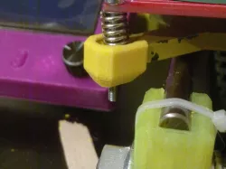 Nut holder for Prusa bed leveling