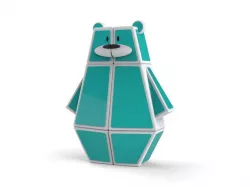 Ozo 1x2x3 Puzzle Bear