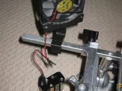 Panavise 80mm fan holder (for soldering)