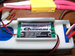 Plastic box for Zippy Li-Po 5000 mA/h 5-cell battary