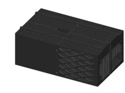 Printrbase 2 ATX Power Supply Case for PrintrBot Simple Metal with Heated Bed