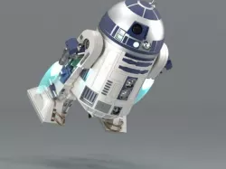 R2D2 - Correct dimensions + Configurator for accessories created in PARTsolutions
