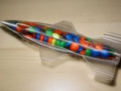 Rocket Plane Candy Container