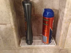 Shower Niche Bottle Platform