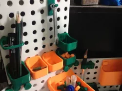 Small drawer mede to fit with V3D pegboard organizer system