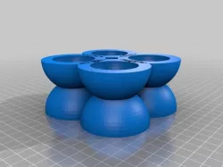 Spheres holder