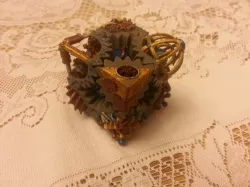 Steampunk cube gears