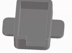 Storm32 BBC gimbal controller case