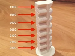 Ultimaker 2 temperature torture calibration test