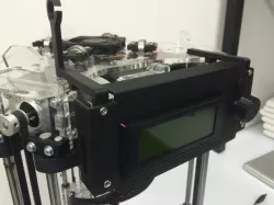 µDelta LCD support and cache