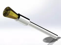 1/8 shank 6mm pen shape brush for Dremel