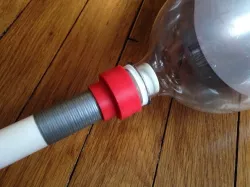 2 Liter Bottle to 1/2" PVC Pipe Adapter