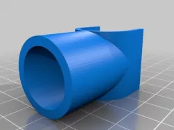 3/4" PVC spool holder for M3D printer