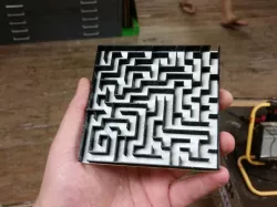 3D/2D Maze Generator (Blender/Python Script) for 3D Printers and Laser Cutters
