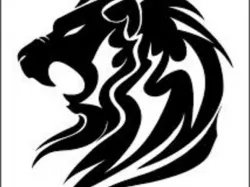 3d lion