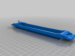 48ft HO train car intermodal well car stack car container car