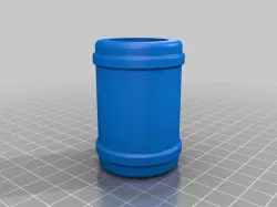 A/C Compressor Housing for geared motor.  22RE Engine