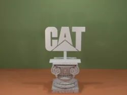 CAT - Caterpillar Tractor Logo