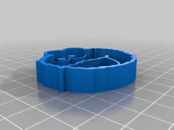 Cookie Monster Cookie cutter