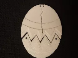 Cracked Easter Egg Jewelry Set