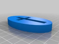 cross-egg easter trinket