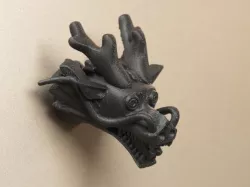 dragon head - fridge magnet