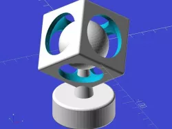 Ekobots - The sphere in cube.