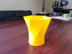 Hex spiral cup