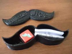 Hipster Dice Mustache Case