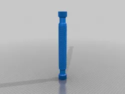 Honeycomb roller press.