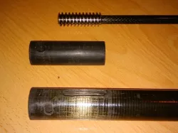 International Moth Sliding Gudgeon for rudder/ tiller mechanism (Updated)