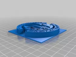 Jedi logo plate