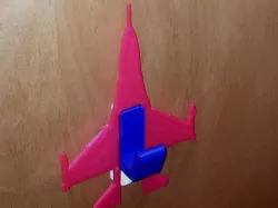 Jet Fighter Wall Hook 3M Command Strip