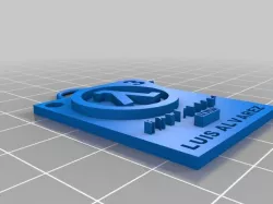 Keychain Half-Life 3