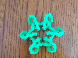 Knotted Polyhedral Torus