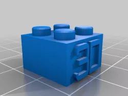 Lego Block with 3D