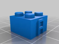 Lego Block with A