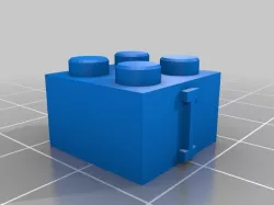 Lego Block with I