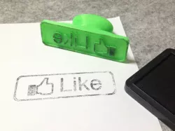 "Like" stamp