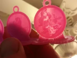 Little Mermaid Lithophane Pendant