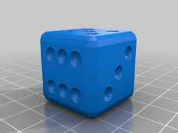 Loaded threes Dice