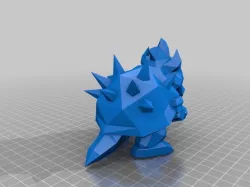 Low Poly Bowser