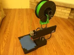 Metal Simple Printrbot  Filament Holder (Sturdy)