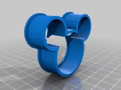 Mickey Mouse Head 2in Cookie Cutter