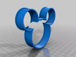 Mickey Mouse Head 3.5in Cookie Cutter