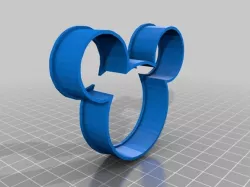 Mickey Mouse Head (3") Cookie Cutter
