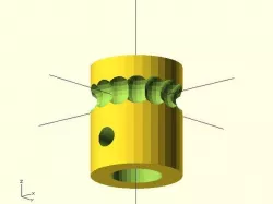 Mk8 gear model in STL and openscad