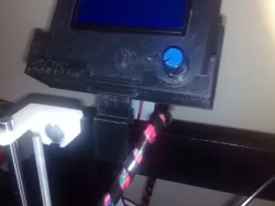 Mount for Full Graphic Smart LCD Controller to Prusa i3 Power Code